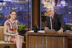 Kristen Stewart Leggy on The Tonight Show with Jay Leno iGoCeleb