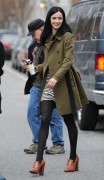 Krysten Ritter - on the set of 'Assistance' in NYC 3/27/13 - MQs