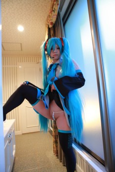 ¡Cosplay Erótico de Hatsune Miku!