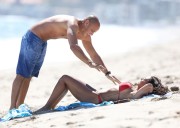 Мелани Браун, Стефен Белафонте (Melanie Brown, Stephen Belafonte) her birthday on the beach in Malibu, California,29.05.13 (23xНQ) 7f317d258965684