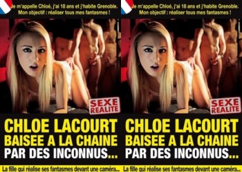 Chloe Lacourt - Baisee a la chaine par des inconnus (2013)