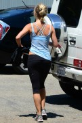 Julianne Hough - leaving a gym in Los Angeles 08/07/13