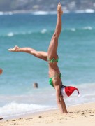 Sharni Vinson- Bikini Aerobics on the Beach in Sydney 01/02/12- X 27