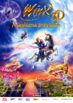 Przód ulotki filmu 'Winx Club - Magiczna Przygoda'