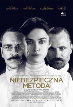 Polski plakat filmu 'Niebezpieczna Metoda'