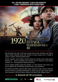 Przód ulotki filmu '1920 Bitwa Warszawska'