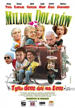 Polski plakat filmu 'Milion Dolarów'