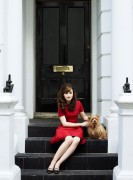 Лили Коллинз (Lily Collins) Glamour UK Magazine Photoshoot by Simon Emmett - 2013 (9xHQ) E4de48282877659